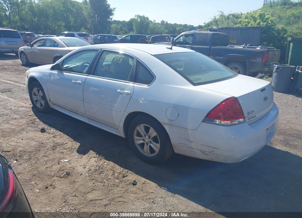 2015 CHEVROLET IMPALA LIMITED LS VIN: 2G1WA5E30F1141275