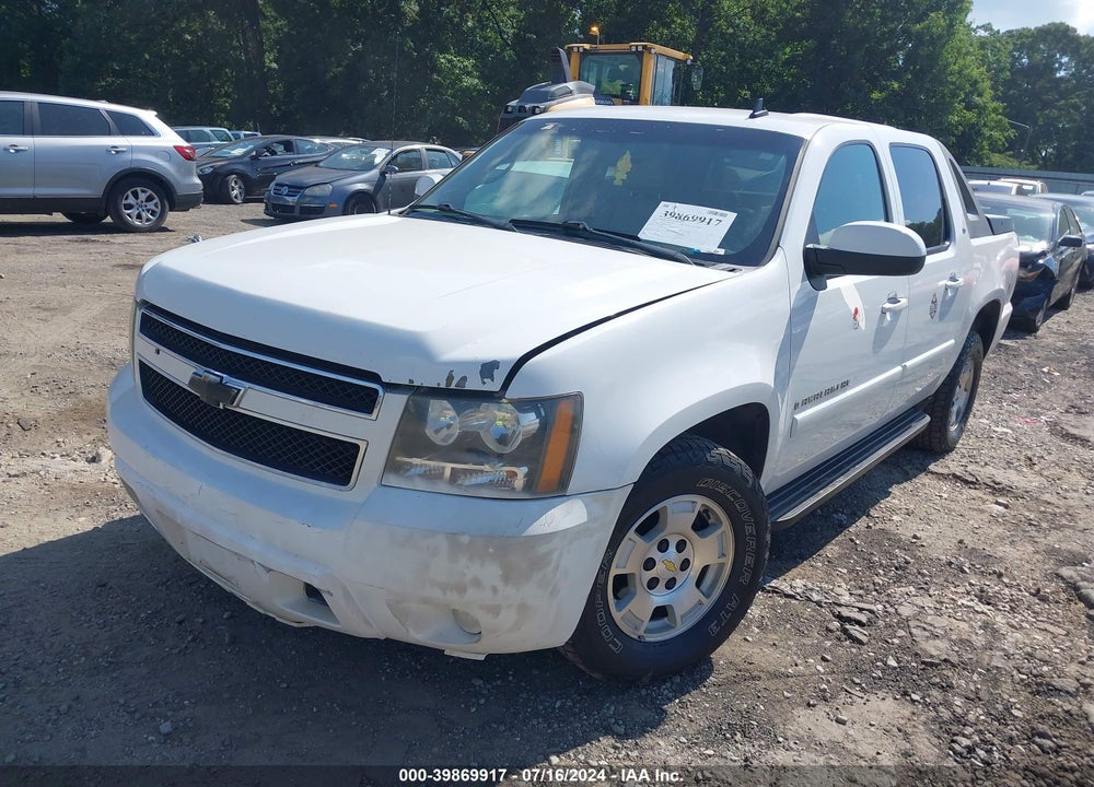 2008 CHEVROLET AVALANCHE 1500 LT VIN: 3GNEC12J98G291735