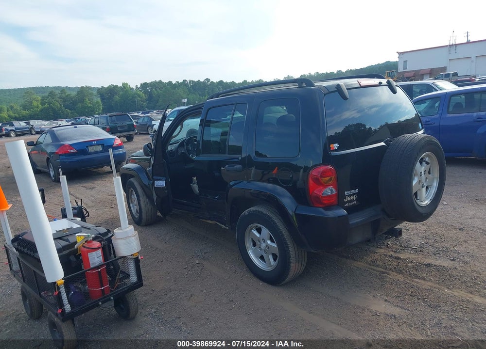 2003 JEEP LIBERTY LIMITED EDITION VIN: 1J4GL58K43W606891