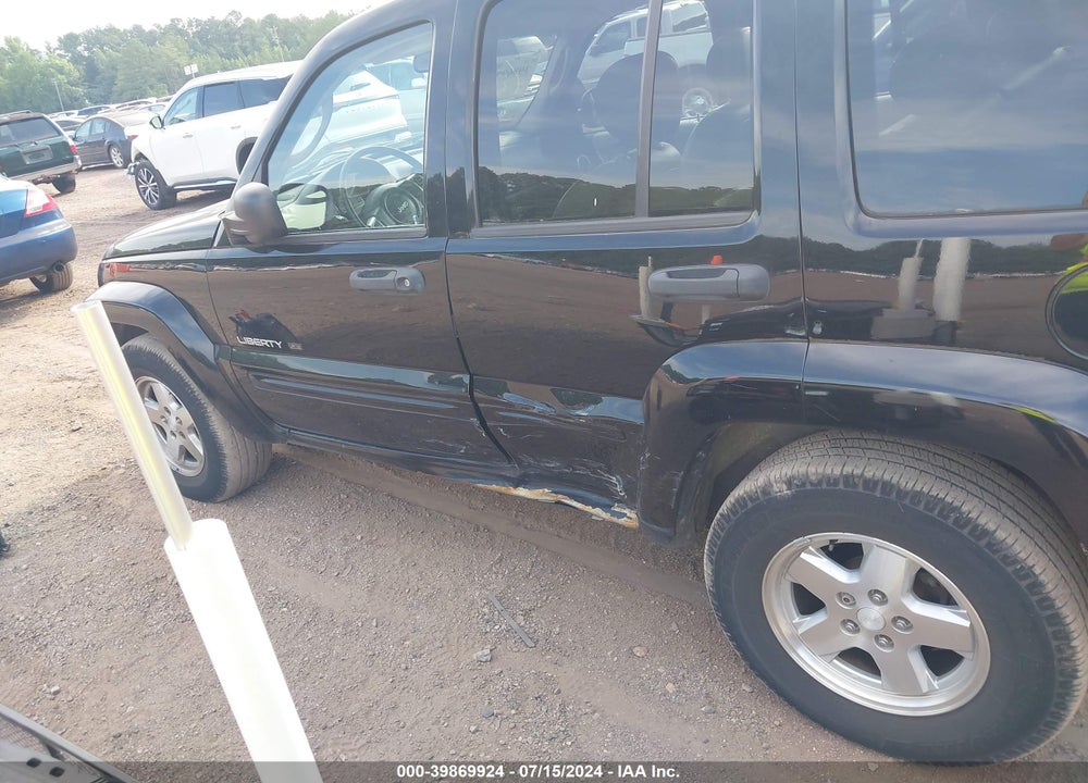 2003 JEEP LIBERTY LIMITED EDITION VIN: 1J4GL58K43W606891