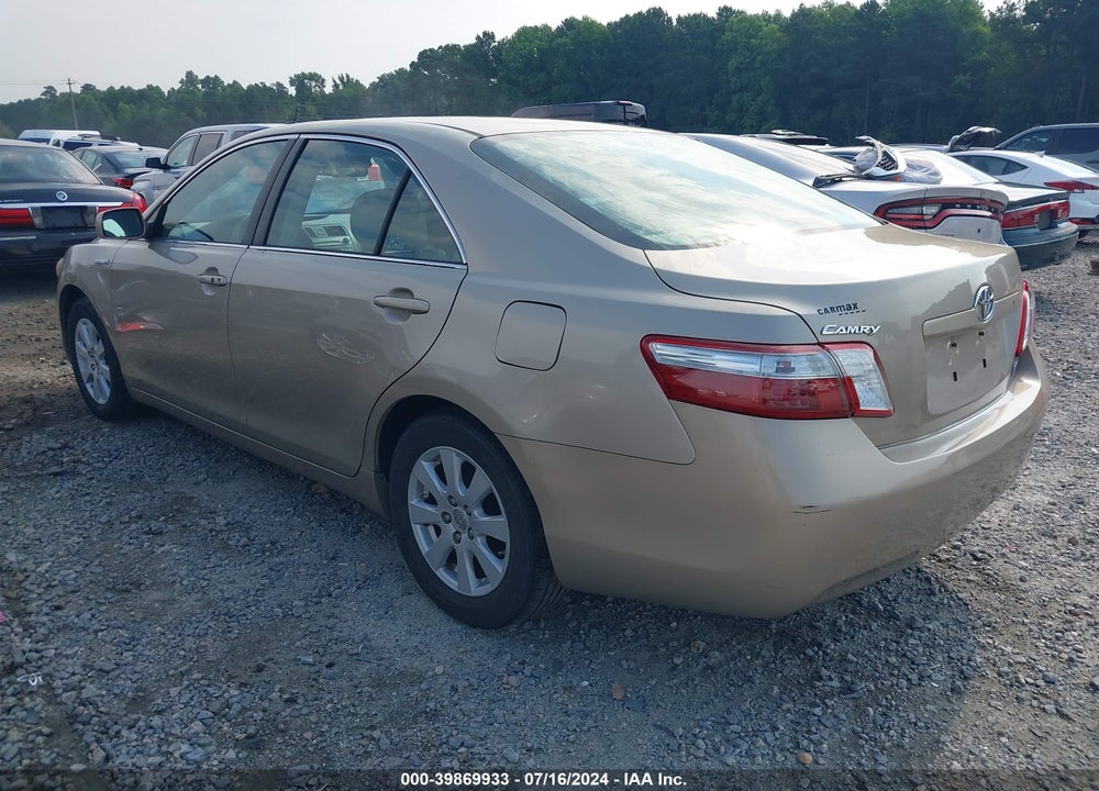 2009 TOYOTA CAMRY HYBRID VIN: 4T1BB46K79U065612
