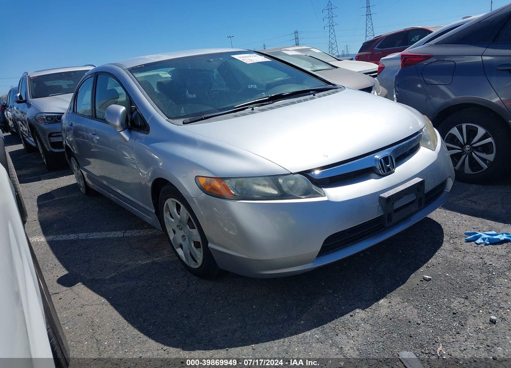 2008 HONDA CIVIC LX VIN: 2HGFA16578H527476