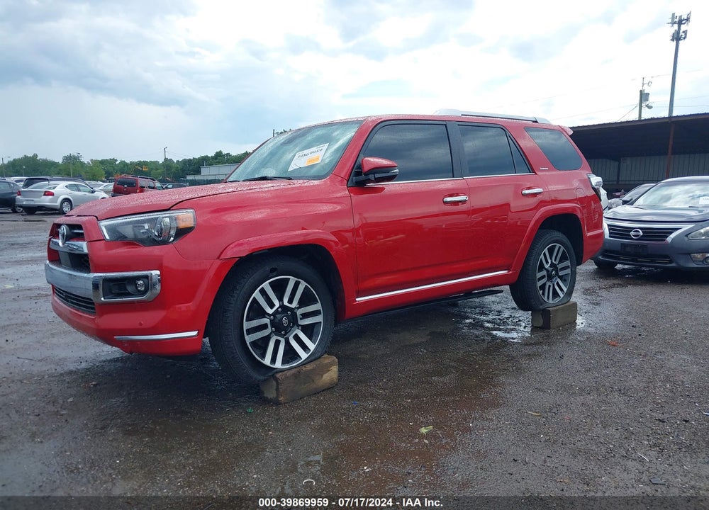 2022 TOYOTA 4RUNNER LIMITED VIN: JTEKU5JR0N6030333
