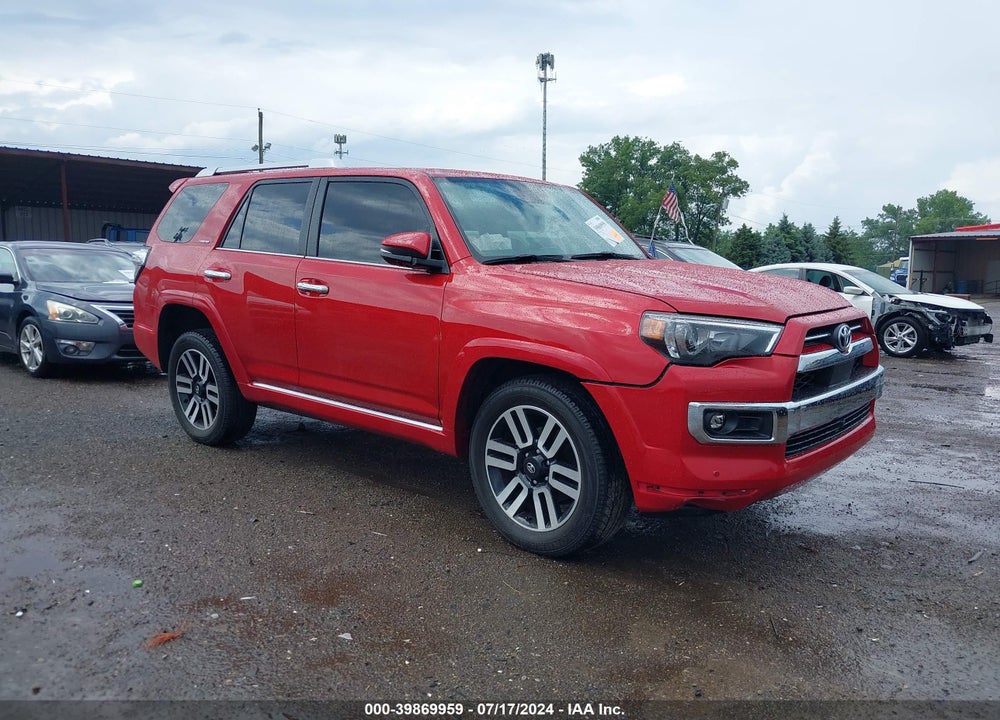 2022 TOYOTA 4RUNNER LIMITED VIN: JTEKU5JR0N6030333