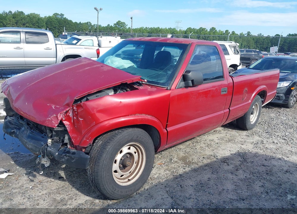 2003 CHEVROLET S TRUCK VIN: 1GCCS14X838198899