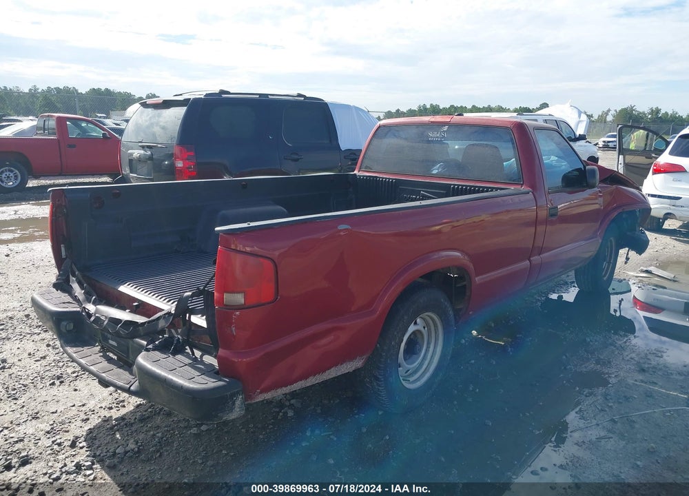 2003 CHEVROLET S TRUCK VIN: 1GCCS14X838198899