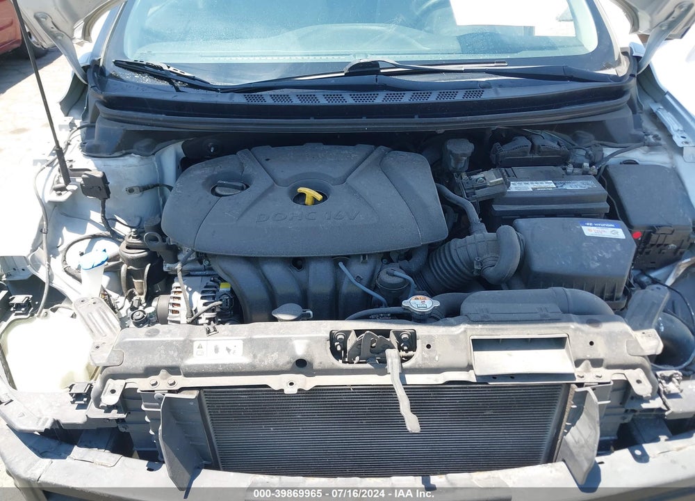 2013 HYUNDAI ELANTRA GLS (ULSAN PLANT) VIN: KMHDH4AE6DU923251