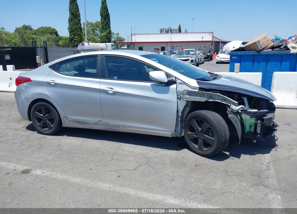 2013 HYUNDAI ELANTRA GLS (ULSAN PLANT) VIN: KMHDH4AE6DU923251