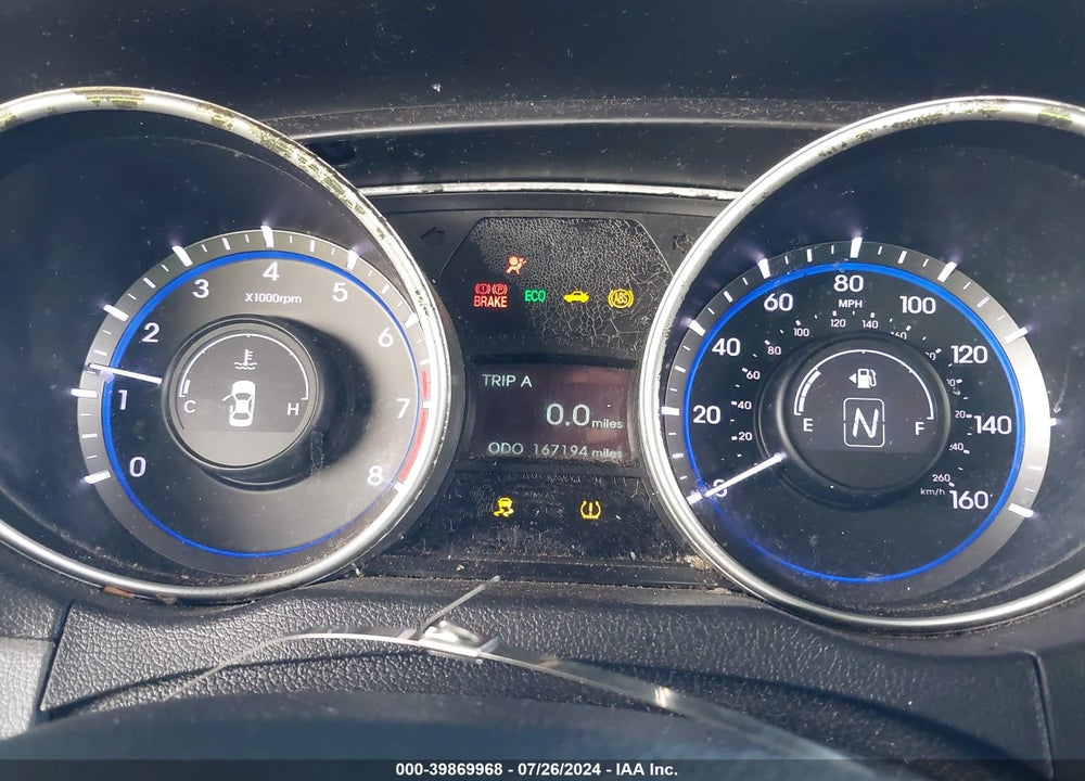 2011 HYUNDAI SONATA SE 2.0T VIN: 5NPEC4AB3BH227550