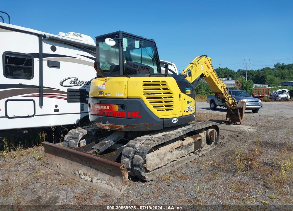 2017 YANMAR SV100-2A EXCAVATOR VIN: YMRSV100KGA121018