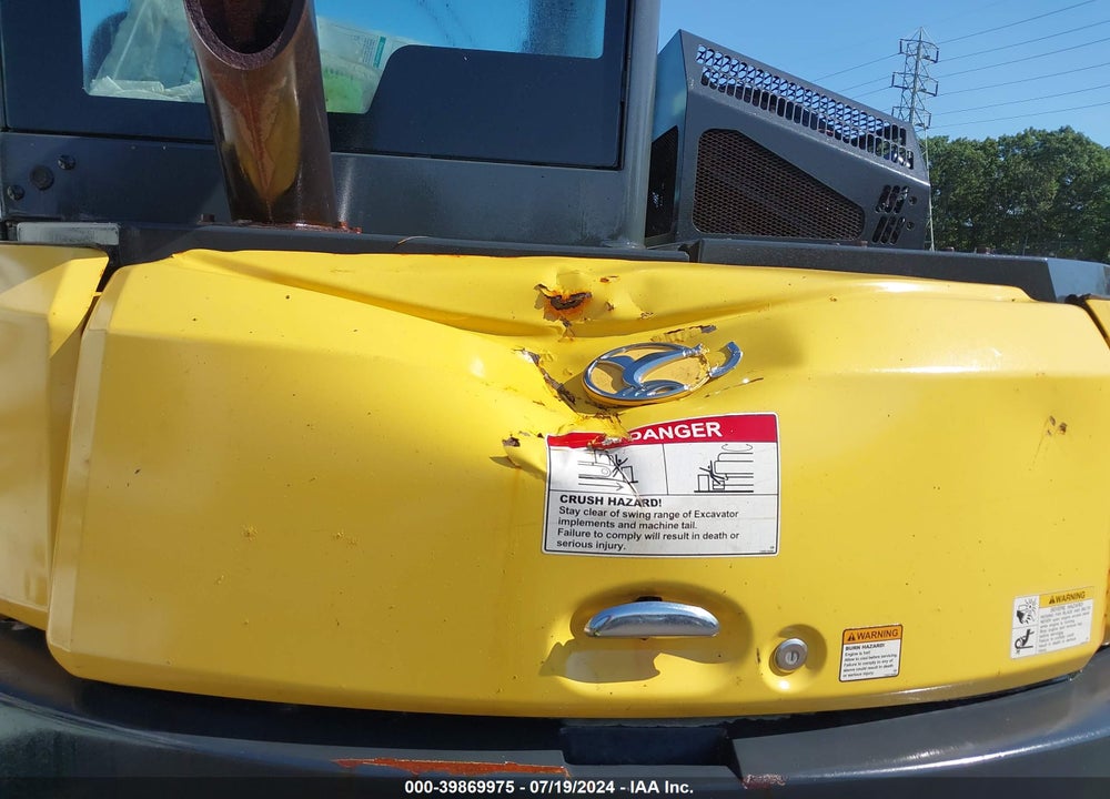 2017 YANMAR SV100-2A EXCAVATOR VIN: YMRSV100KGA121018