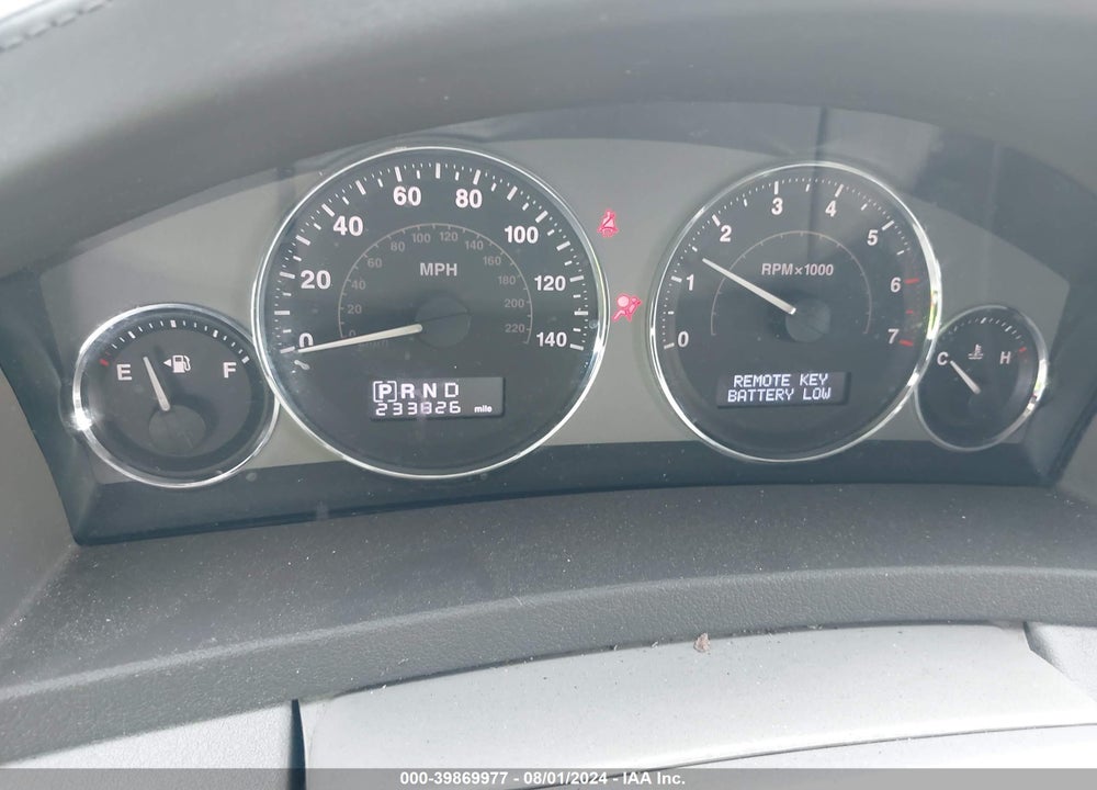 2009 JEEP GRAND CHEROKEE LIMITED VIN: 1J8HR58T99C504443
