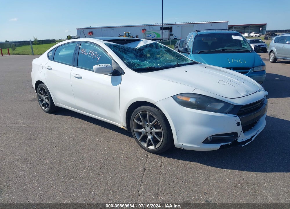 2014 DODGE DART SXT VIN: 1C3CDFBB6ED673124