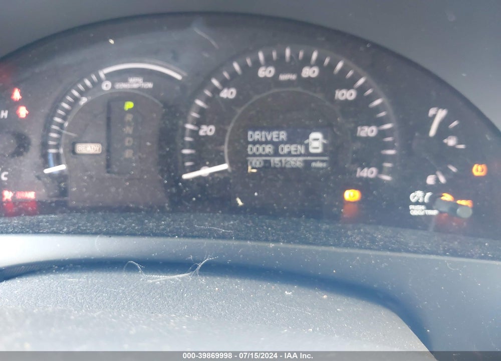 2007 TOYOTA CAMRY HYBRID VIN: JTNBB46K673024214