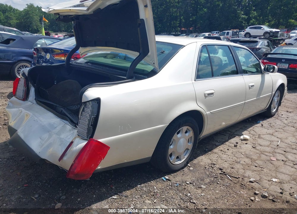 2001 CADILLAC DEVILLE STANDARD W/W20 VIN: 1G6KD54Y61U246347