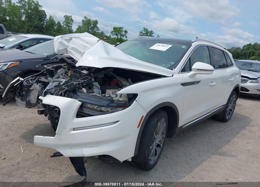 2021 LINCOLN NAUTILUS RESERVE VIN: 2LMPJ8K9XMBL11199