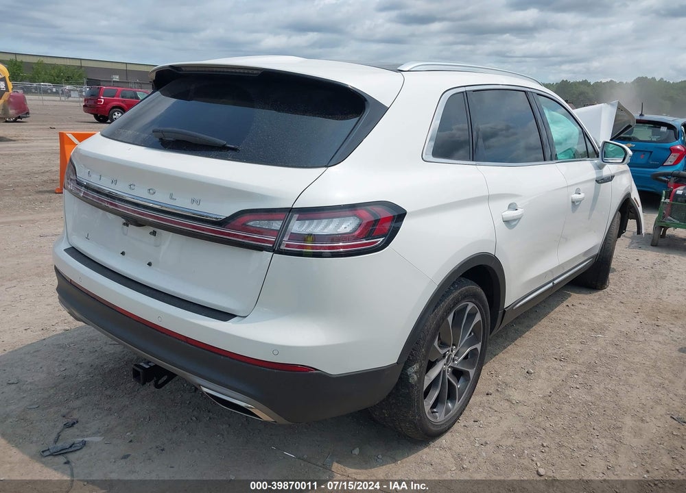 2021 LINCOLN NAUTILUS RESERVE VIN: 2LMPJ8K9XMBL11199