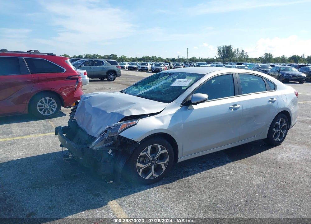 2021 KIA FORTE LXS VIN: 3KPF24AD0ME345796