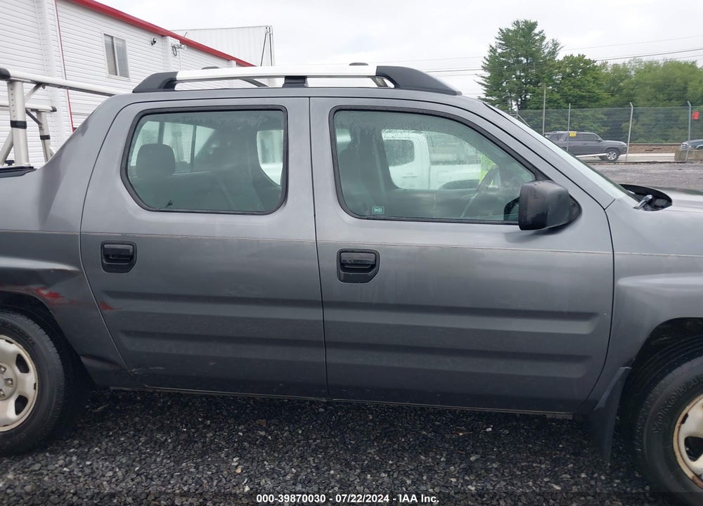 2011 HONDA RIDGELINE RT VIN: 5FPYK1F20BB010521
