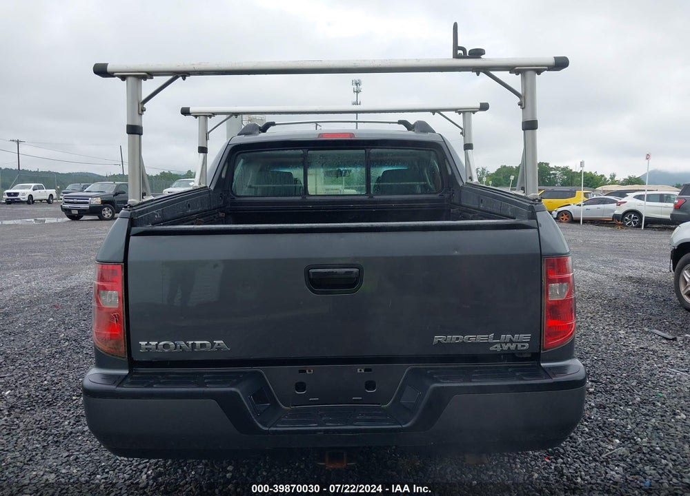 2011 HONDA RIDGELINE RT VIN: 5FPYK1F20BB010521