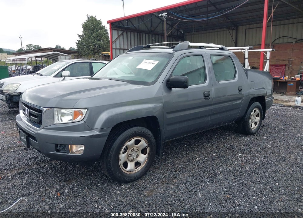 2011 HONDA RIDGELINE RT VIN: 5FPYK1F20BB010521