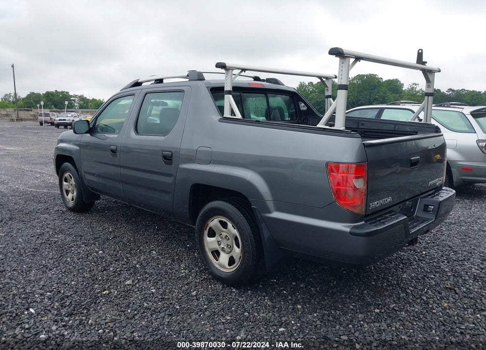 2011 HONDA RIDGELINE RT VIN: 5FPYK1F20BB010521