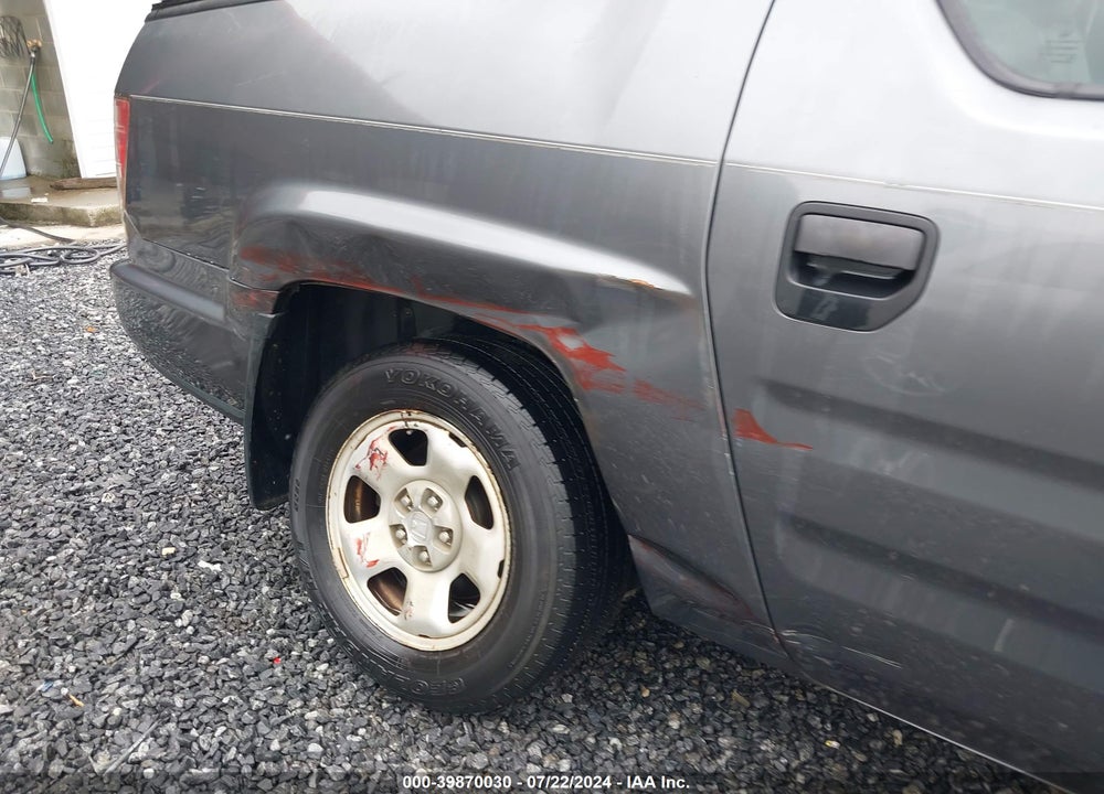2011 HONDA RIDGELINE RT VIN: 5FPYK1F20BB010521