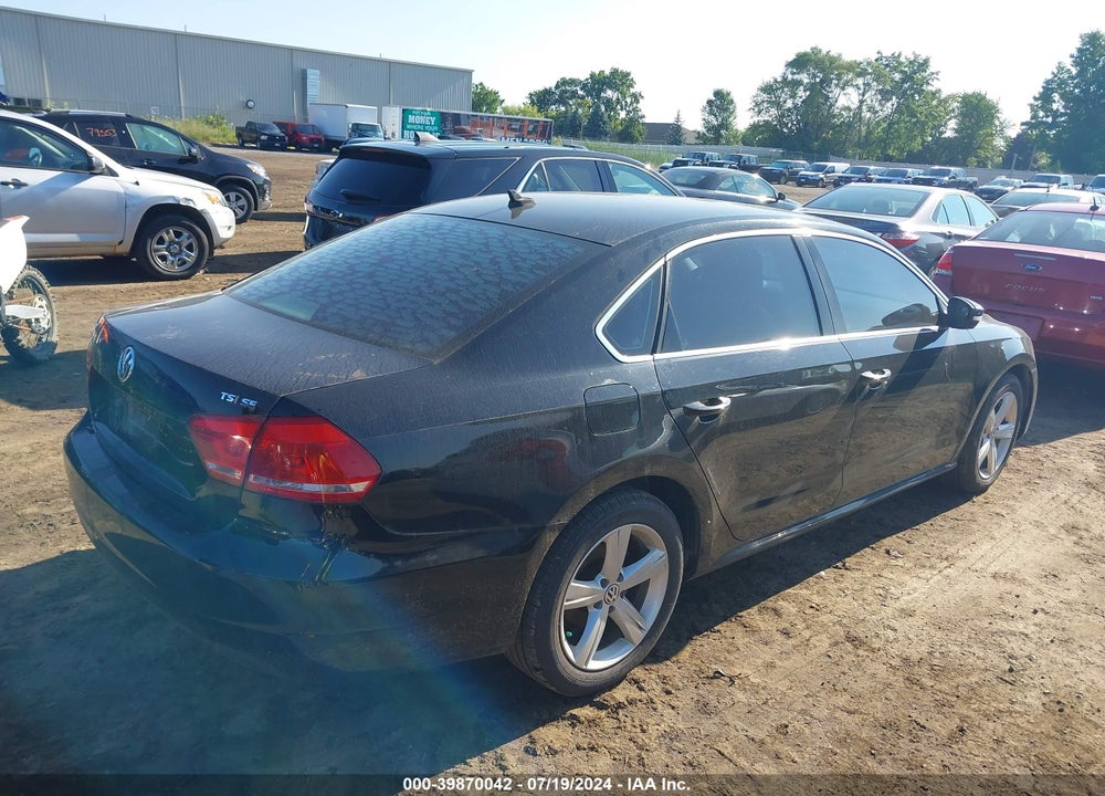 2015 VOLKSWAGEN PASSAT 1.8T SE VIN: 1VWBS7A32FC007170