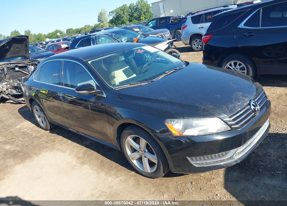 2015 VOLKSWAGEN PASSAT 1.8T SE VIN: 1VWBS7A32FC007170