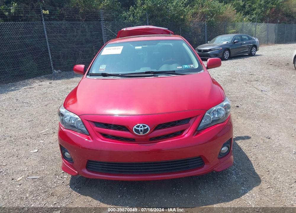 2013 TOYOTA COROLLA S VIN: 2T1BU4EE3DC968999