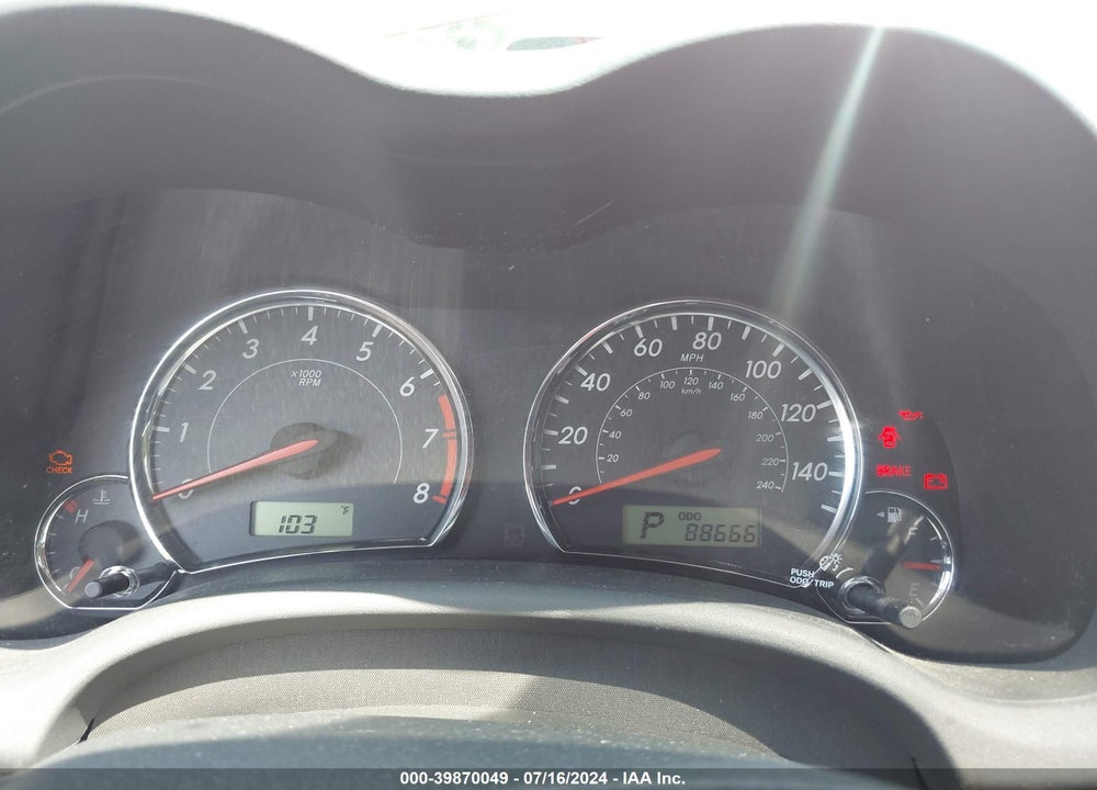 2013 TOYOTA COROLLA S VIN: 2T1BU4EE3DC968999