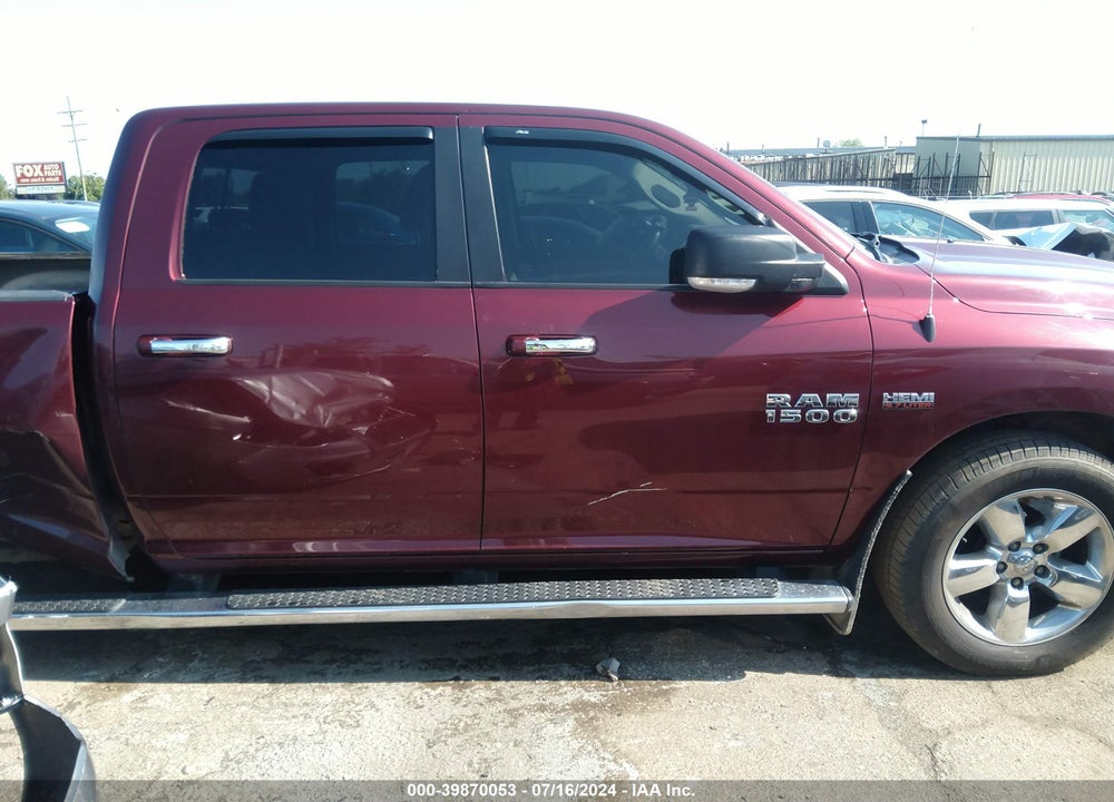 2016 RAM 1500 BIG HORN VIN: 1C6RR7TT5GS295954