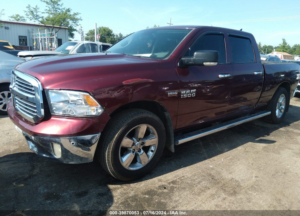 2016 RAM 1500 BIG HORN VIN: 1C6RR7TT5GS295954