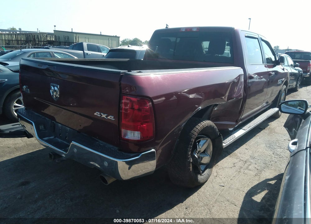 2016 RAM 1500 BIG HORN VIN: 1C6RR7TT5GS295954