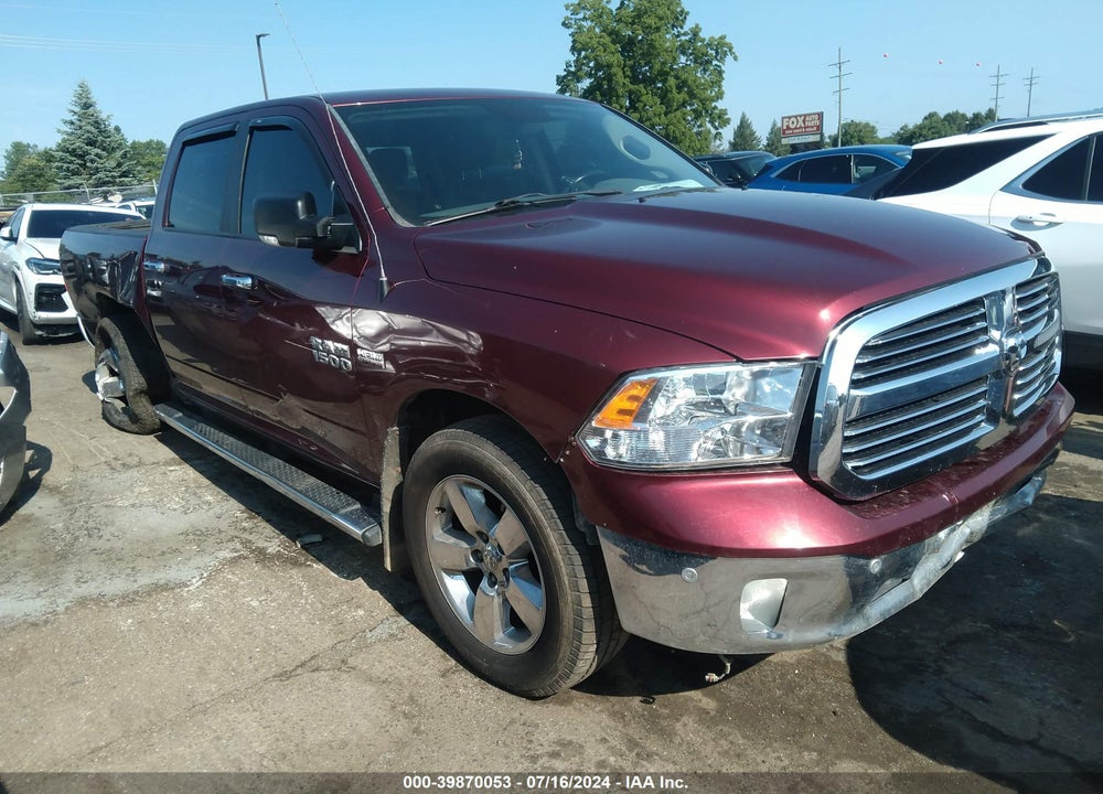 2016 RAM 1500 BIG HORN VIN: 1C6RR7TT5GS295954