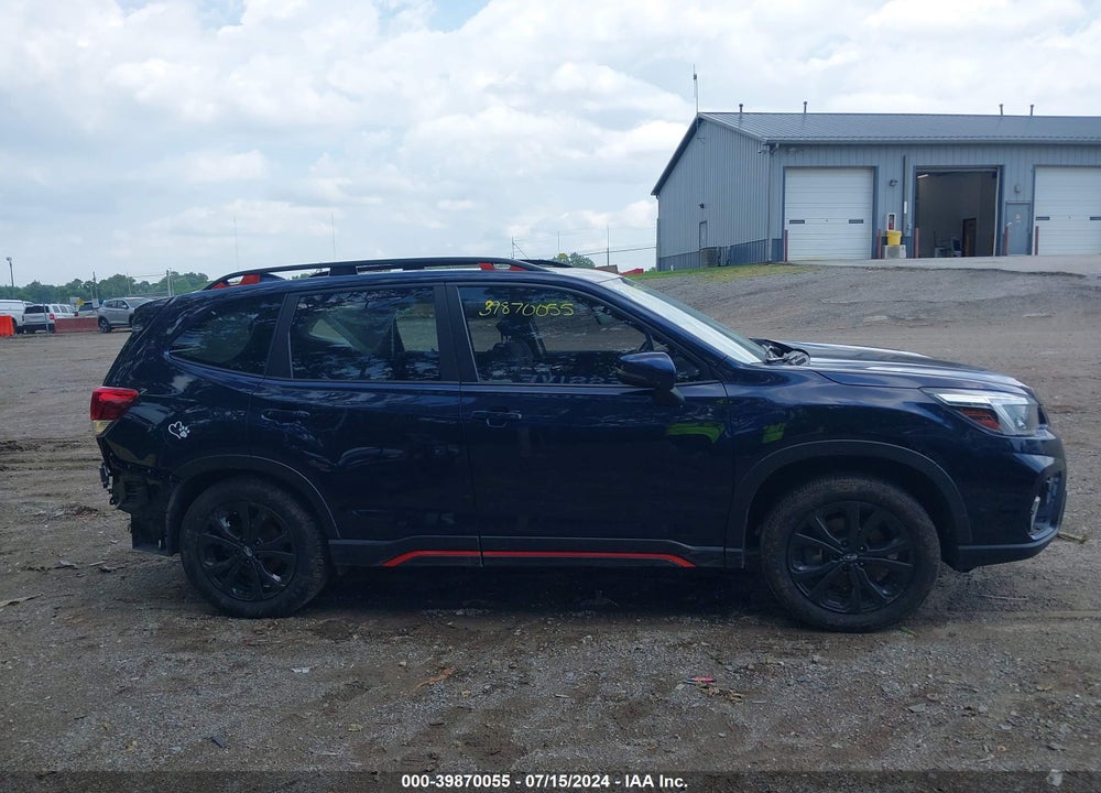 2021 SUBARU FORESTER SPORT VIN: JF2SKARC4MH557590