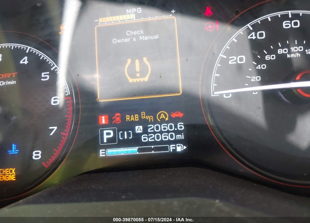2021 SUBARU FORESTER SPORT VIN: JF2SKARC4MH557590
