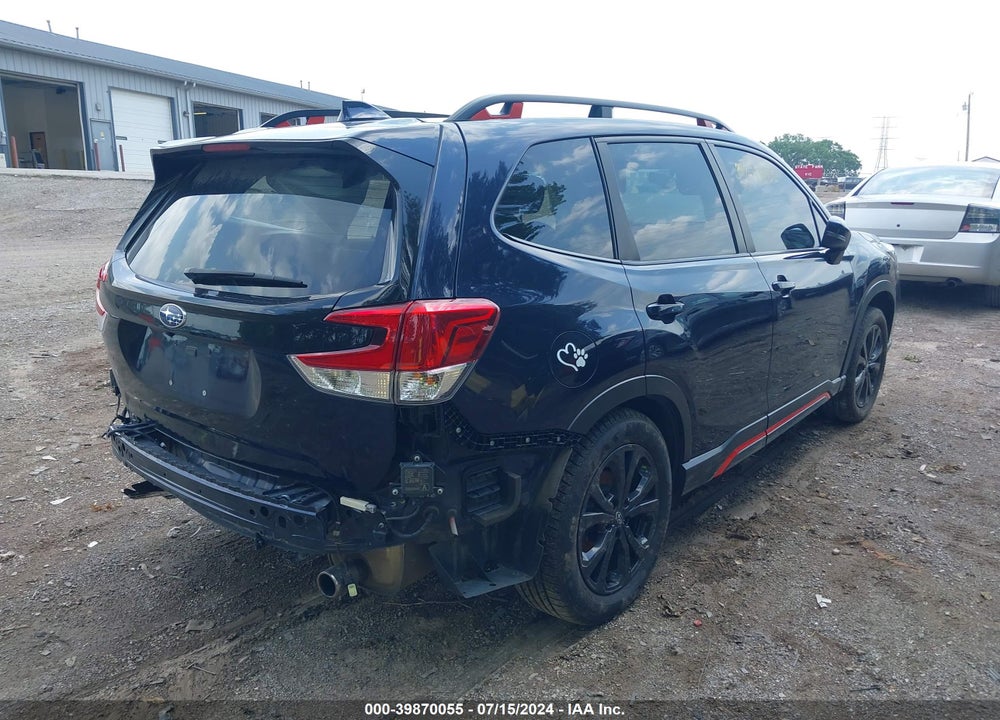 2021 SUBARU FORESTER SPORT VIN: JF2SKARC4MH557590