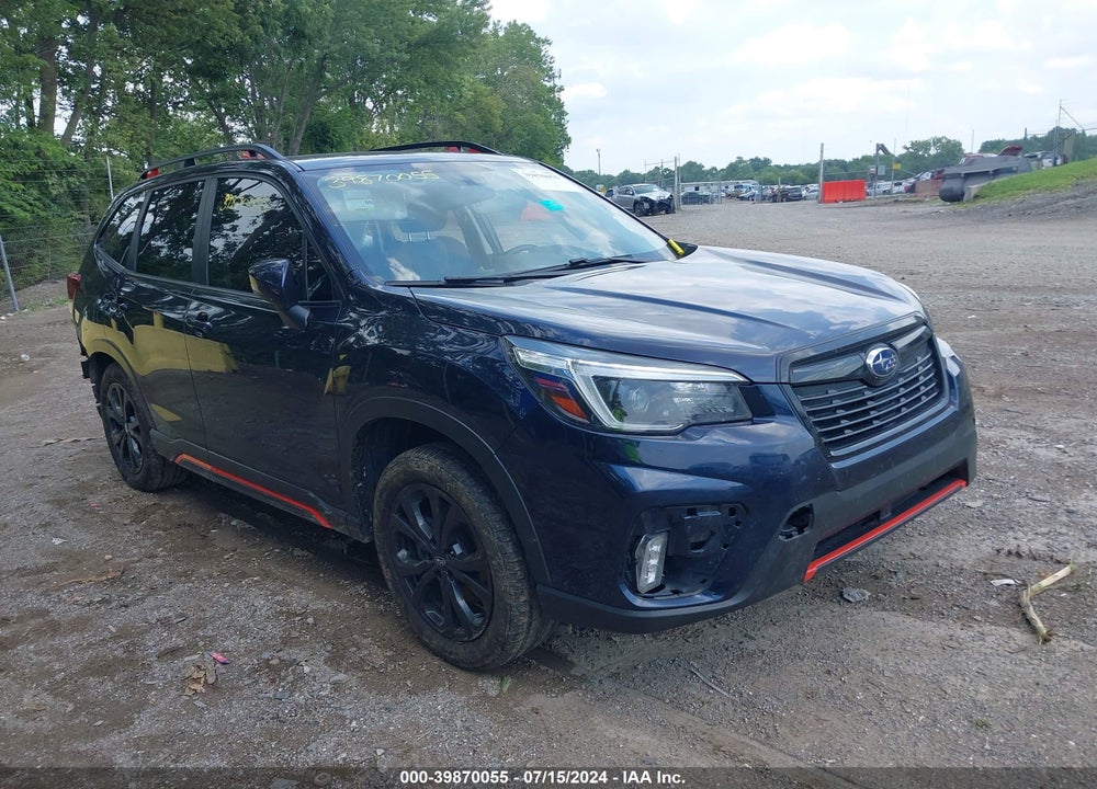 2021 SUBARU FORESTER SPORT VIN: JF2SKARC4MH557590