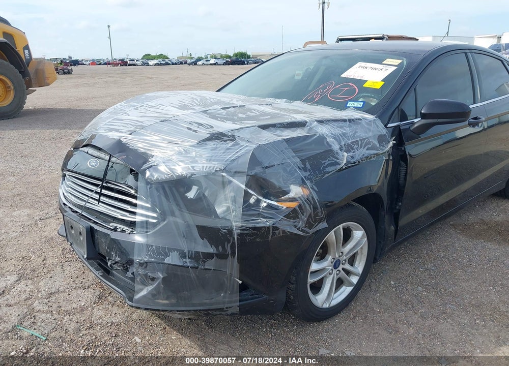 2018 FORD FUSION SE VIN: 3FA6P0HD4JR260101