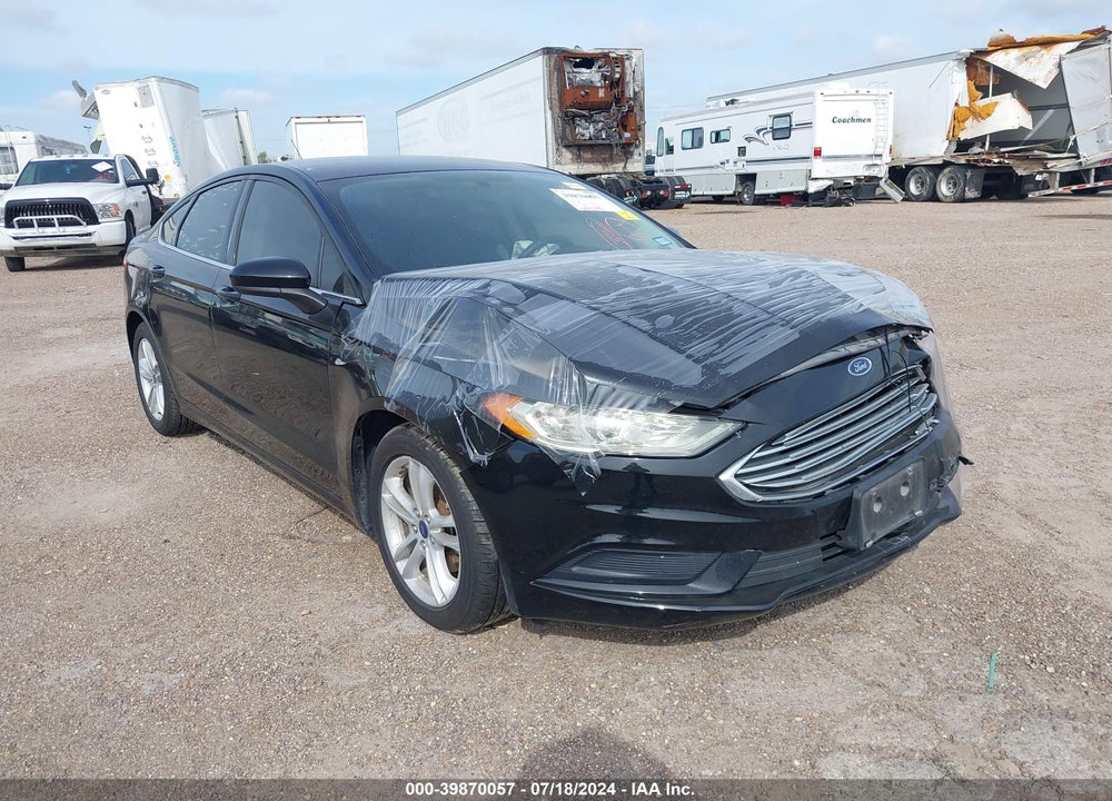 2018 FORD FUSION SE VIN: 3FA6P0HD4JR260101