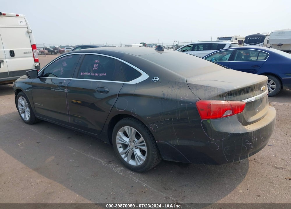 2014 CHEVROLET IMPALA 2LT VIN: 1G1125S31EU115864