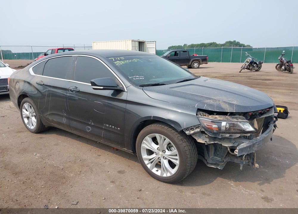 2014 CHEVROLET IMPALA 2LT VIN: 1G1125S31EU115864
