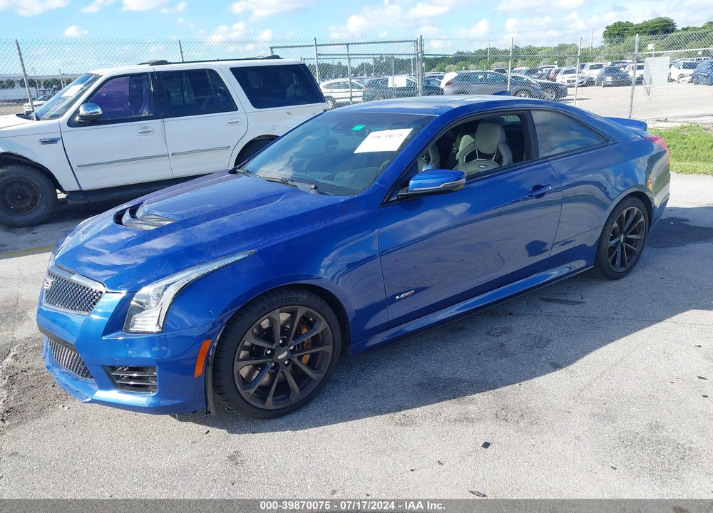 2019 CADILLAC ATS-V VIN: 1G6AL1RY9K0102669