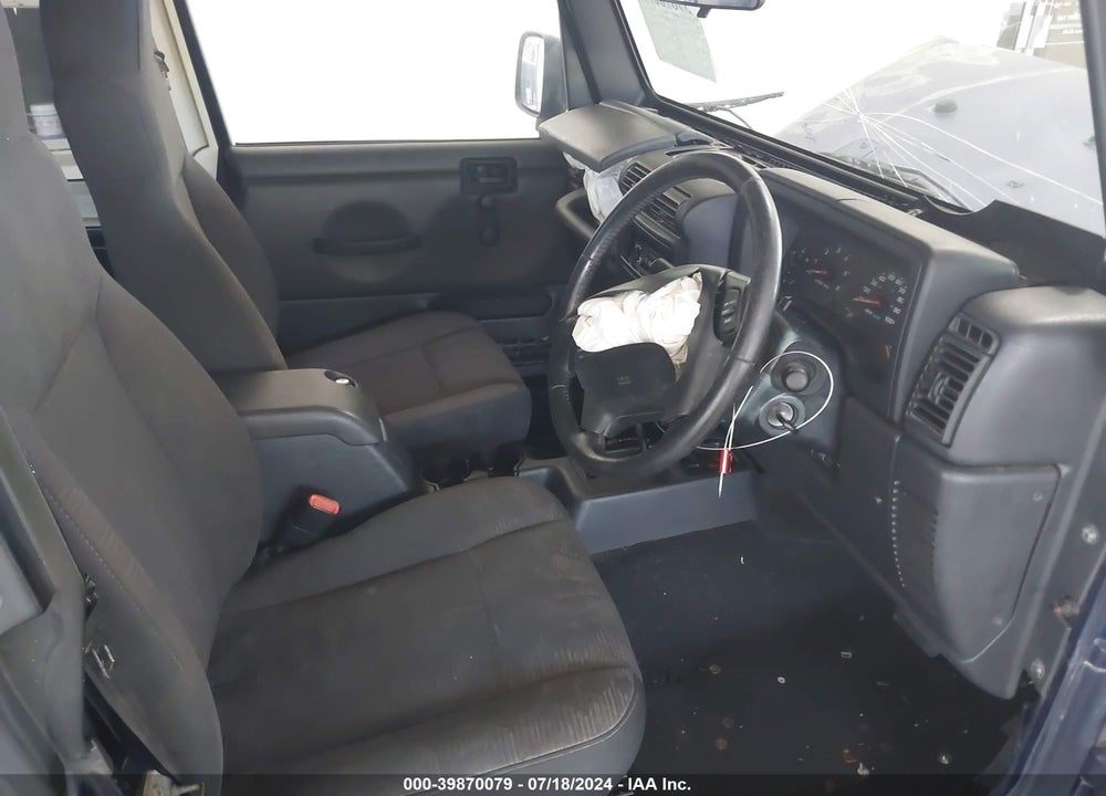 2004 JEEP WRANGLER SPORT RHD VIN: 1J4F449S04P780731