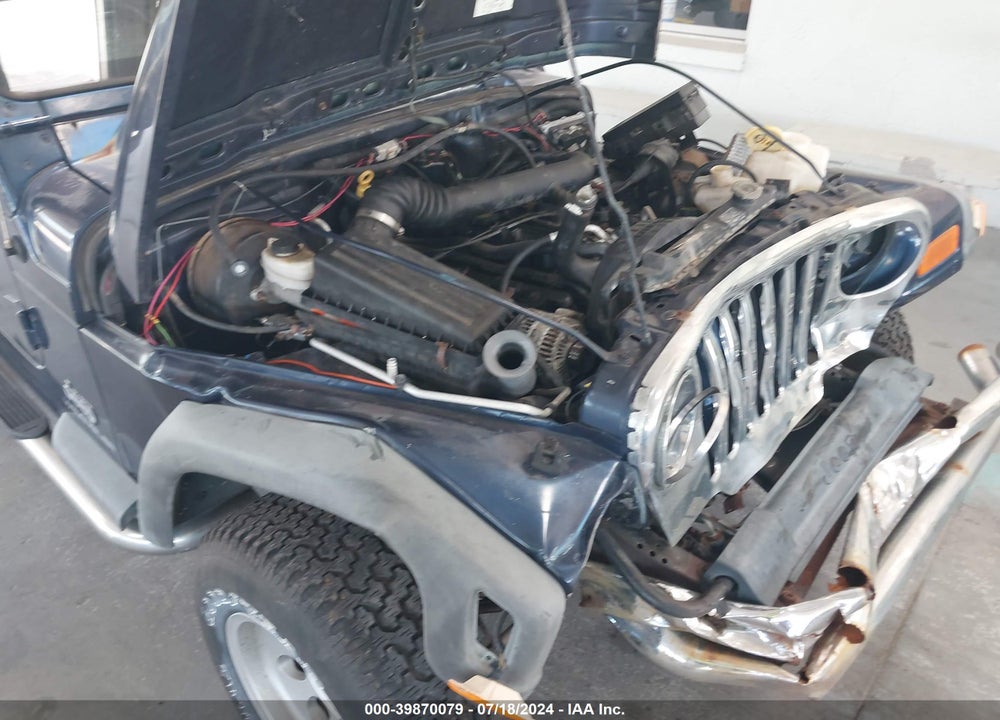 2004 JEEP WRANGLER SPORT RHD VIN: 1J4F449S04P780731