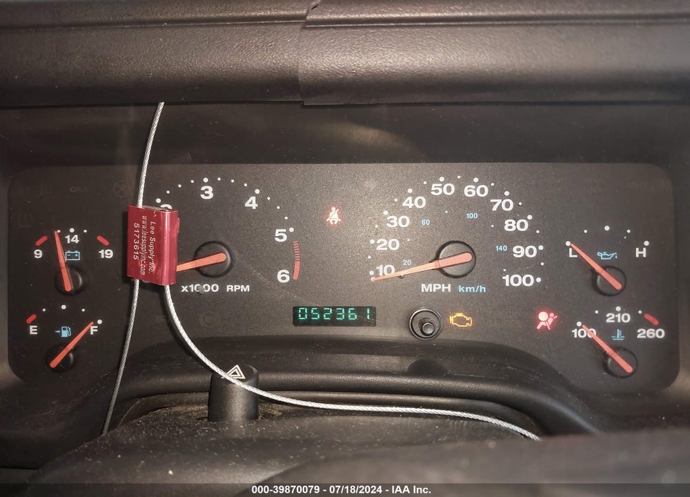 2004 JEEP WRANGLER SPORT RHD VIN: 1J4F449S04P780731