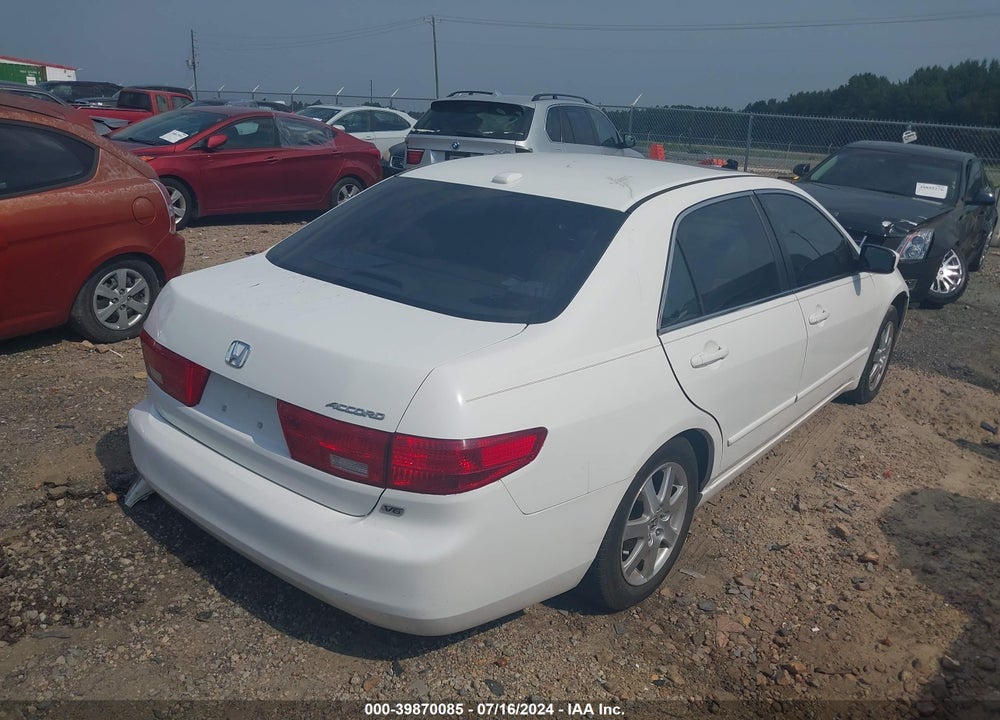 2005 HONDA ACCORD 3.0 EX VIN: 1HGCM66515A043109