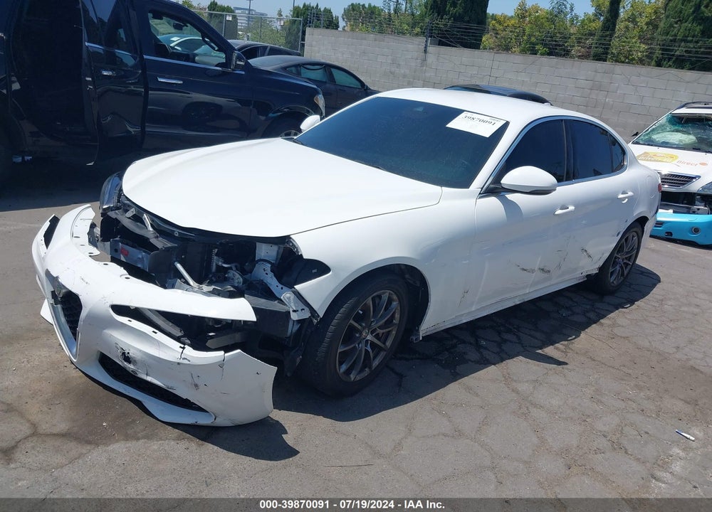 2020 ALFA ROMEO GIULIA RWD VIN: ZARFAMANXL7635883
