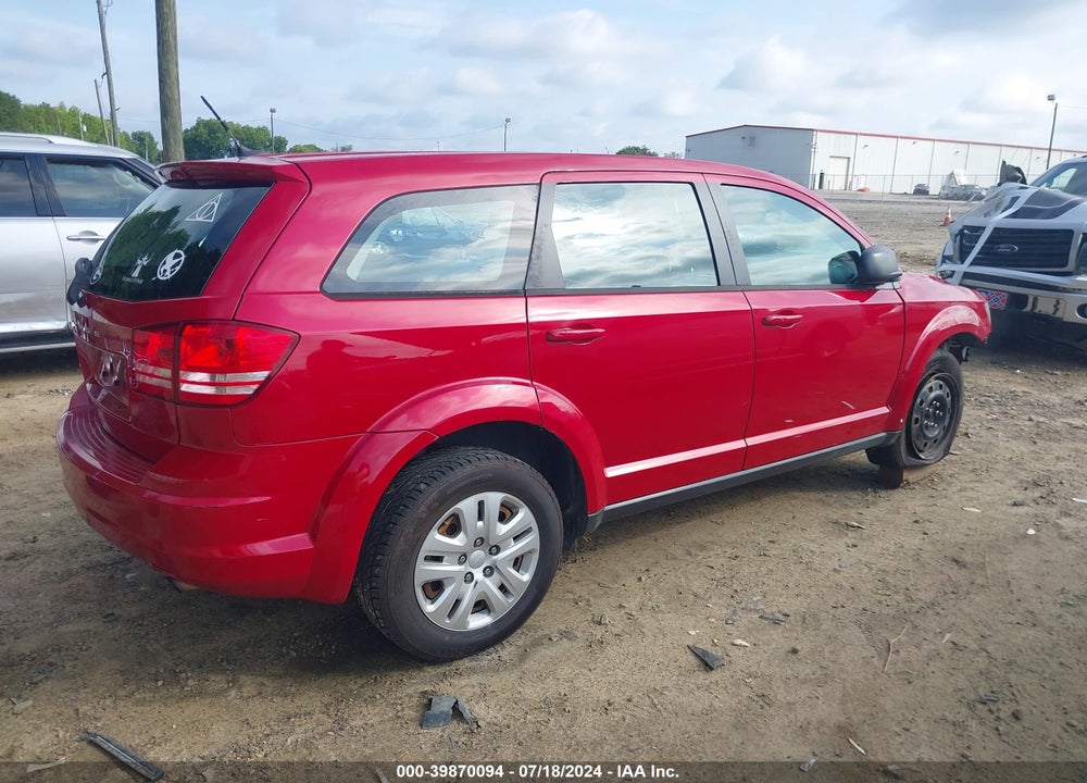2015 DODGE JOURNEY AMERICAN VALUE PKG VIN: 3C4PDCAB3FT675440